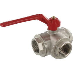 Rutulinis vožtuvas L 11/2" IT/IT 3 padėčių KS3112L