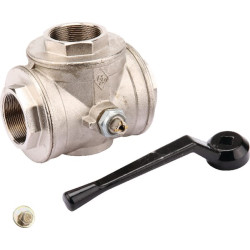 Rutulinis vožtuvas T 2" IT/IT 3 padėčių KS32T