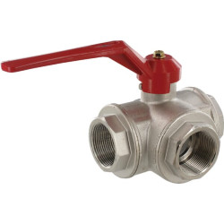 Rutulinis vožtuvas T 11/2" IT/IT 3 padėčių KS3112T