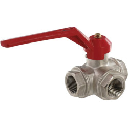 Rutulinis vožtuvas T 1" IT/IT 3 padėčių KS31T