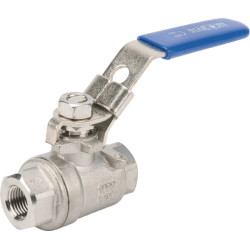 Rutulinis vožtuvas, nerūdijančio plieno, 2xF 3/8'' BVS38FSS