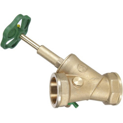 SSVE uždarymo čiaupas 45° + sriegis 1 1/2" SSVE112