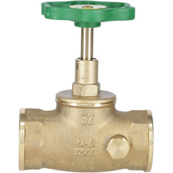 DGVE čiaupas su alsuokliu 1 1/4" DGVE114