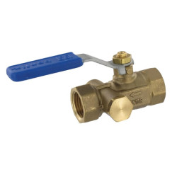 Rutulinis vožtuvas 1/2" sriegis + ištuštinimo anga 97205