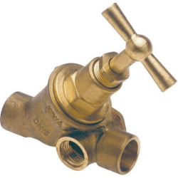 Uždarymo čiaupas 15x15 mm varis 96110