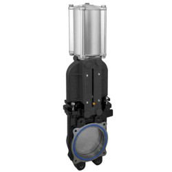 Peilinė sklendė 6" GLADIO pneumatinė RIV123150