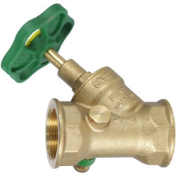 SSVE uždarymo čiaupas 45° + sriegis 1 1/4" SSVE114