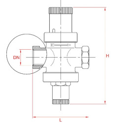 Slėgio reduktorius 3/4" WK60734