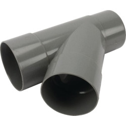 PVC Y formos detalė 80 mm pilka HWA480801G