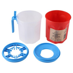 Dažų skardinės laikiklis 0,75 l + teptuko laikiklis CP2341100