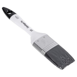 Universalus plokščias teptukas II žvaigždės formos, juodi sintetiniai plaukai, 38 mm CP2320415