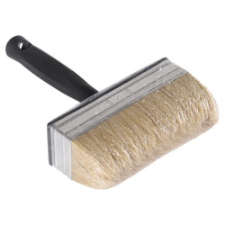 Didelis vienkartinis šepetys, baltas kiaulės kailis 5X15cm CP2323455