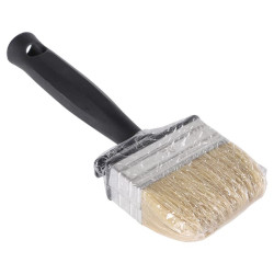 Didelis vienkartinis šepetys, baltas kiaulės kailis 3x7cm CP2323437