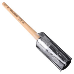 Klasikiniai smailūs teptukai V formos žvaigždutės formos, juodi kiaulės plaukai, 25 mm CP2310214