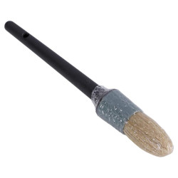 Vienkartinio naudojimo smailūs teptukai, balti kiaulės plaukai, 28 mm CP2310716