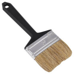 Vienkartinis plokščias šepetys, baltas kiaulės kailis, 80 dydis CP2320580