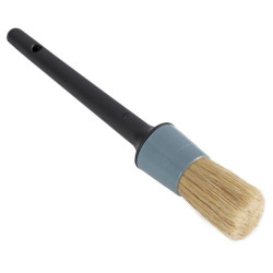 Vienkartiniai smailūs teptukai, balti kiaulės plaukai, 35 mm CP2310720