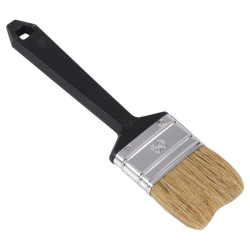 Vienkartinis plokščias šepetys, balti kiaulės plaukai, 50 dydis CP2320550