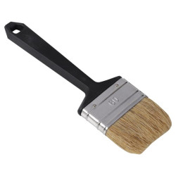 Vienkartinis plokščias šepetys, balti kiaulės plaukai, 60 dydis CP2320560