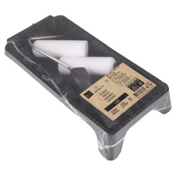 Dažų rinkinio padėklas + volelis, IV žvaigždės formos, putplasčio SF, apvalūs, 11 cm, 4 vnt. CP2391104