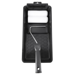 Dažų rinkinio padėklas + volelis, IV žvaigždės formos, putplasčio SF, apvalūs, 11 cm, 4 vnt. CP2391104