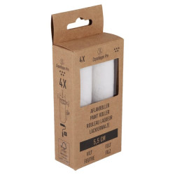 Dažymo volelis V formos žvaigždės formos, veltinis 5 mm / 5,5 cm (4 vnt.) CP2331041