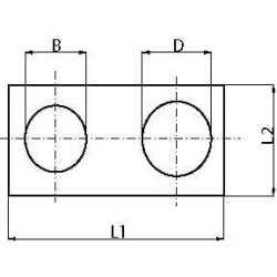 Fiksavimo plokštelė UNLP125