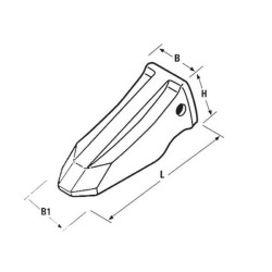 Dantis J300 Abrazyvas 1359300N
