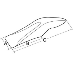 Privirinamas dantis MINI00