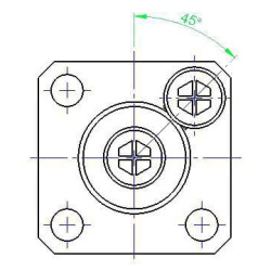 Cilindro greito atleidimo CW0 D162555CW0