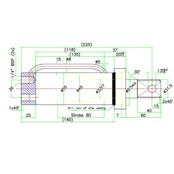Cilindro greitoji jungtis CW10 D324580CW1