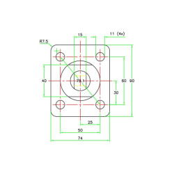 Cilindro greitoji jungtis CW10 D254075CW1