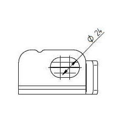 Privirinama adapterio plokštė „Giant Compact“ dešinė AB042010002A