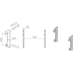 Keičiamieji laikikliai LBAAHL42430B