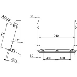 Keičiamieji laikikliai LBAMER71230EXSTL