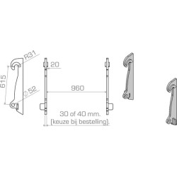 Keičiamieji laikikliai LBAVOL61530S