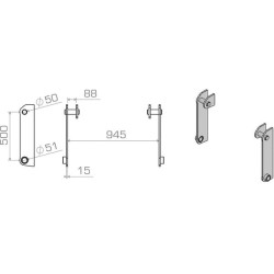 Keičiamieji laikikliai LBATER50015S