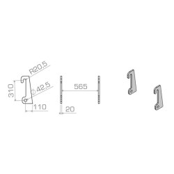 „Giant“ pakabos pakaba 6160100000