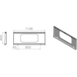 Keičiami laikikliai LBABOB403FRWS