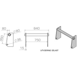 Keičiamieji laikikliai LBAMAN35015WS
