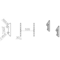 Keičiamieji laikikliai LBAJCB25030S