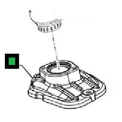 Cilindro galvutės dangtelis 504349057FPT