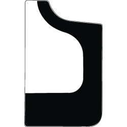 Durų stiklas, apatinis D30127