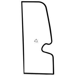 Kairiųjų durų stiklas D30184