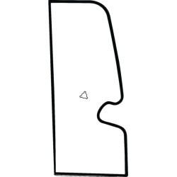 Kairiųjų durų stiklas D30184