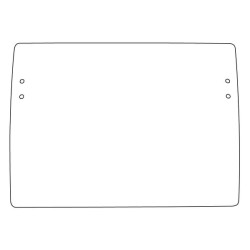 Priekinio stiklo apačia D10151