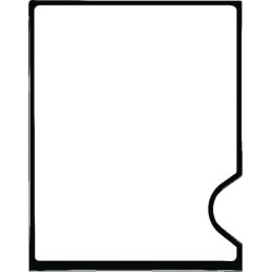 Priekinio stiklo viršutinė dalis D30024