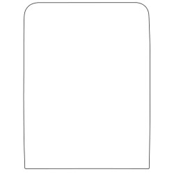 Priekinis stiklas D20049