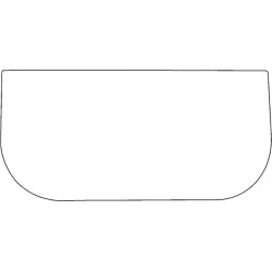 Priekinio stiklo apačia D30164