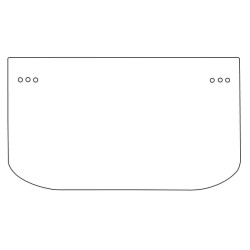 Priekinio stiklo apačia D10215